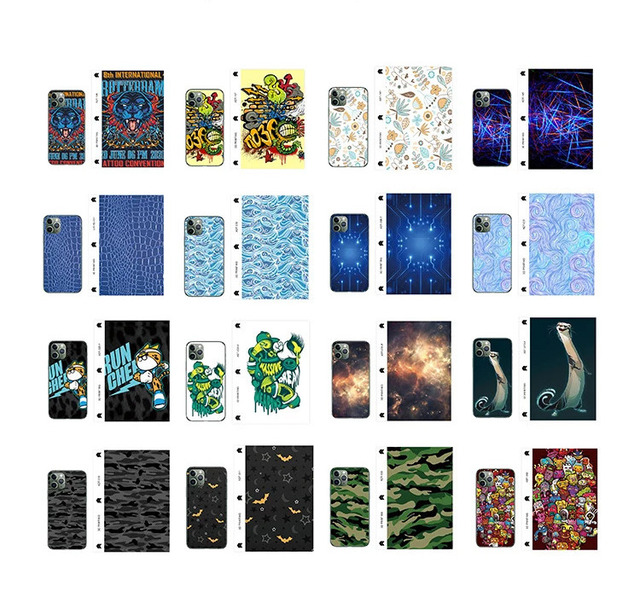 Wholesale Price 3D Back Films Skin Sticker DIY Custom Anti Scratch Hydrogel Phone Back Skin Sticker for Iphone Case