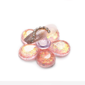 Soporte Magnético de Acrílico para Uñas con Diseño Floral, 1 Unidad, para Práctica y Exhibición de Puntas de Uñas, Herramienta de Entrenamiento - Product Image 6