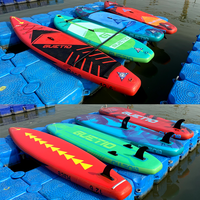 Planche de windsurf gonflable SUP de conception récente 2023, certifiée CE, épaisseur de 4 à 6 pouces, pour utilisation en mer