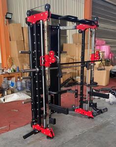 Máquina Smith para Gimnasio <span class=keywords><strong>en</strong></span> Casa, Equipo <span class=keywords><strong>Multifuncional</strong></span> de <span class=keywords><strong>Entrenamiento</strong></span> de Fuerza, Soporte para Sentadillas, Banco de Pesas, Equipo de <span class=keywords><strong>Entrenamiento</strong></span> Integral - Product Image 5