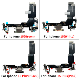 Venta al por mayor puerto de cargador USB para Iphone 15 Pro Max / 15 Plus conector de carga cables flexibles de teléfono móvil usado <span class=keywords><strong>Apple</strong></span> para iPhone - Product Image 6