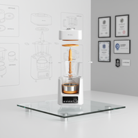 Cuisinière intelligente pour aliments pour animaux de compagnie de qualité supérieure - Plastique sans BPA, acier inoxydable, machine automatique pour préparer des aliments frais