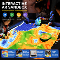 Table de sable magique interactive AR multijoueur pour enfants avec projection 3D pour centre de jeu sensoriel