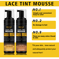 Mousse Teintée Bio Private Label Imperméable pour Scalp et Perruque – Teinture Moussante pour Cheveux, Lace Wig, Closure et Frontal