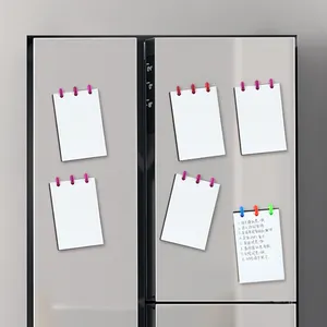 カスタムディスクバインディングノートブックToDoリスト冷蔵庫食料品ショッピングとリマインダーメモパッド磁気メモ帳冷蔵庫用マグネット
