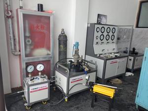 DN15-DN400 range max 600 bar pressão segurança válvula teste banco de segurança válvula testador - Product Image 4