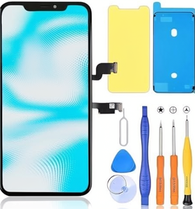 Écran LCD de remplacement compatible 6,5 pouces Full HD avec numériseur tactile pour <span class=keywords><strong>iPhone</strong></span> Xs Max – Garantie 1 an - Product Image 1