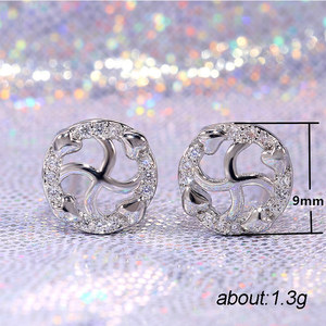 Orecchini a Perno a Forma di Girandola per Donne, Accessori Minimalisti alla Moda per Uso Quotidiano - Product Image 5