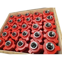 BOKAI haute pression 2000PSI forgé marteau Union raccords de tuyauterie en acier FIG206 FIG207 femelle prise chaîne peinte Surface pétrole