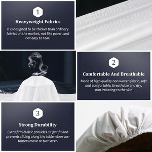 Disposable Massage Table Bed Cover Non-Woven Fabric SpaSheets for Facial Tattoo Waxing Chiropractic Use - Product Image 3