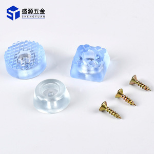 Shengyuan Leg Protection Pad Transparent Silicone Silent Wear Resistant Furniture Foot Cover For Chair Table <b>Stool</b> - Product Image 3