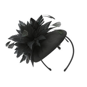Royal Light Blue Kentucky Derby Fascinator Chic cappello da chiesa per adulti matrimonio chiesa occasioni <span class=keywords><strong>Tea</strong></span> <span class=keywords><strong>party</strong></span> - Product Image 5