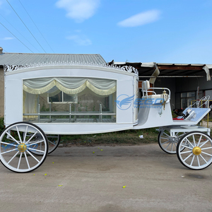 Carroza Fúnebre de Lujo 2025, Vehículo Nuevo, Remolque de Carruaje Tirado por Caballos, Carroza Fúnebre - Product Image 2