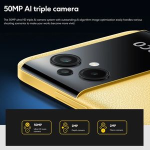 <span class=keywords><strong>POCO</strong></span>-teléfono inteligente <span class=keywords><strong>M5</strong></span> versión Global, Smartphone con pantalla de 6,58 pulgadas, 4GB + <span class=keywords><strong>128GB</strong></span>, batería de 5000mAh, NFC, G99 MTK, cámara de 50MP, novedad - Product Image 4