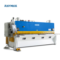 Machine à cisailler hydraulique automatique RAYMAX 3200 mm, coupe de tôle d'acier de 6 mm