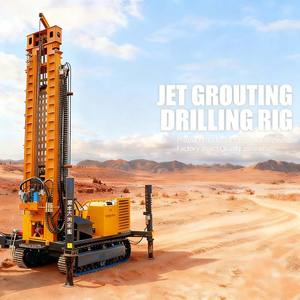 건설 회전 크롤러 드릴링 장비 300m 깊이 기어 모터 엔진 코어 부품 380V 전압 - Product Image 2