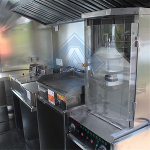 Được trang bị đầy đủ thép không gỉ di động thực phẩm Trailer dòng không khí cho Snack thực phẩm cho Ice Cream hotdogs thực phẩm Trailer - Product Image 4