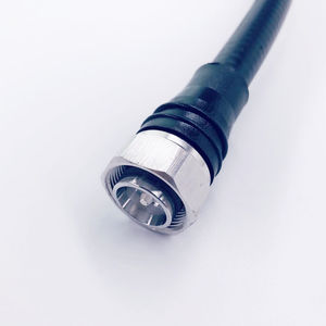 Cable de puente RF Superflex Coaxial, conector macho 1/2-10, 4,3 ", baja pérdida de fábrica - Product Image 2