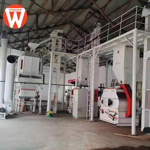 Nuova Linea di Produzione <span class=keywords><strong>Pellet</strong></span> per Mangimi Animali Strongwin 10 Tonnellate/Ora in Acciaio Inox con Motore Siemens, Tasso di Formazione del 98% per Bovini e Pollame - Product Image 4