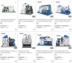 Machine à glaçons en flocons, vente en gros, usine chinoise, 2 tonnes, pour <span class=keywords><strong>Menu</strong></span>, liste de prix - Product Image 5