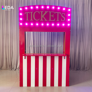 Decoración LED Personalizada con Diseño de Boleto de Cine, Decoración LED para Exteriores, Fondo Decorativo para Eventos y Fiestas - Product Image 1
