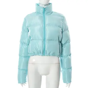 winter women hooded zipper down jacket snow for women down jacket