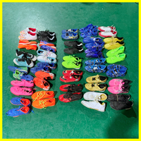 Chaussures de football d'occasion pour hommes de marque, semelle Vibram, style Oxford d'été, en balles, export, avec crampons longs et courts