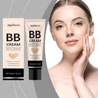 Zephoco Concealer BB Cream Warna Natural Pelembap Concealer Matte BB Cream yang tidak mudah rontok atau meninggalkan bekas.