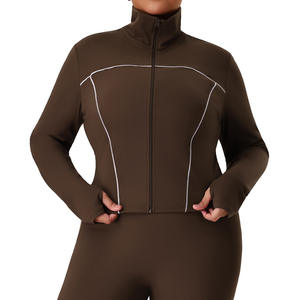 Chaqueta Deportiva para <span class=keywords><strong>Mujer</strong></span>, Talla Grande, con Bolsillos con Cremallera y Manga Larga - Product Image 5