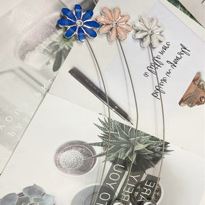 <span class=keywords><strong>Rideau</strong></span> magnétique à motif petites fleurs, <span class=keywords><strong>support</strong></span> mural décoratif <span class=keywords><strong>pour</strong></span> fenêtre, accessoire coloré <span class=keywords><strong>pour</strong></span> chambre à coucher, 1 pièce - Product Image 3