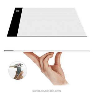 Tableau lumineux portable A4 en acrylique pour traçage et dessin, écran de pochoir pour la peinture au diamant - Product Image 4