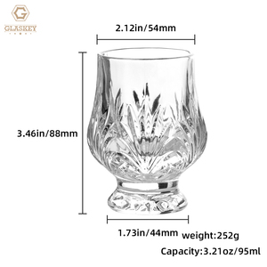 Vaso <span class=keywords><strong>de</strong></span> Degustación <span class=keywords><strong>de</strong></span> Whisky <span class=keywords><strong>de</strong></span> 100 ml, Forma <span class=keywords><strong>de</strong></span> Tulipán, Copa para Brandy, Vasos <span class=keywords><strong>de</strong></span> Whisky con Relieve, Artículos <span class=keywords><strong>de</strong></span> Bar y Cristalería - Product Image 5