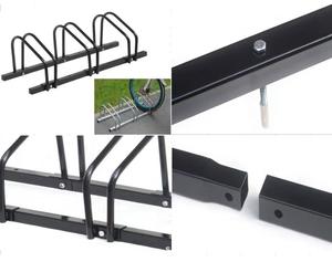 في الهواء الطلق دورة وقوف السيارات الوقوف شنت الكلمة الدراجة الرف الدراجة الجبلية دراجة الصلب سطح التخزين رف - Product Image 3