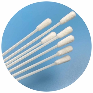 145mm hầu họng đổ xô tăm bông cá nhân vô trùng Nylon tăm bông mà không có breakpoint - Product Image 1