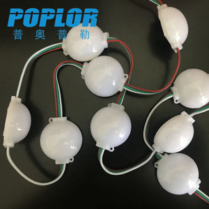 โมดูลไฟ LED ทรงกลม Poplor 5050 RGB สีสันครบถ้วน DC12V กันน้ำ สำหรับไฟป้าย - Product Image 1