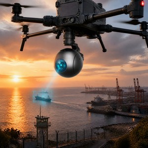 40X Optical Zoom 4K UHD AI Gimbal <b>Camera</b> Pod for Drone with Smart Detect & Track 8MP CMOS 3-Axis <b>Stabilized</b> ≤0.01° - Product Image 6