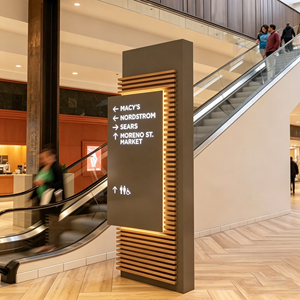 Illuminated Sign <b>Light</b> <b>Box</b> Rectangle Acrylic Frame Wall Mount Monochrome Weatherproof Led <b>Light</b> Source High Brightness - Product Image 2