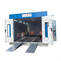 Cabine de peinture automobile avec système de purification d'air et four de séchage écologique pour carrosserie