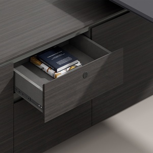 Sang Trọng Kích Thước Tiêu Chuẩn Giám Đốc Điều Hành Văn Phòng Bàn Phong Cách Quản <span class=keywords><strong>L</strong></span>ý Văn Phòng Bảng Và Ghế Đồ Nội Thất Với Cuộc Họp Bảng - Product Image 3