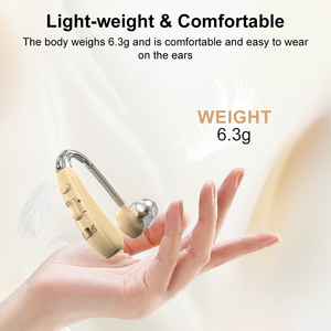 Nhà Máy Bán Buôn Có Thể Sạc Lại Kỹ Thuật Số 4 Kênh Giảm Tiếng Ồn BTE Phong Cách Thính Khuếch Đại Thiết Bị Cho Người Cao Niên Thính Nhẹ - Product Image 4