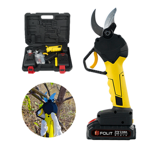 Điện cắt tỉa cây chi nhánh pruner 2 pcs lithium pin 30mm (1.2inch) Cắt Đường kính có thể gập lại nhựa xử lý - Product Image 3