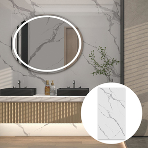 Giá bán buôn cao bóng nội thất trang trí <span class=keywords><strong>PVC</strong></span> 3D UV tấm đá cẩm thạch in bảng điều khiển - Product Image 1