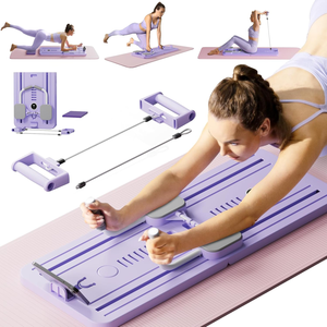 2025 Gym Body Push-up Training Fitness <strong>Folding</strong> Multifunctional Reformer Home Portable Foldable <strong>Pilates</strong> <strong>Board</strong> Push up <strong>Board</strong> - Product Image 2
