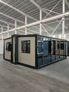 Villa Prefabbricata <span class=keywords><strong>di</strong></span> Lusso a 4 Piani, 40 Piedi, Kit <span class=keywords><strong>Casa</strong></span> in Legno 20 Piedi, <span class=keywords><strong>Casa</strong></span> Modulare Moderna con 3 Camere da Letto - Product Image 2