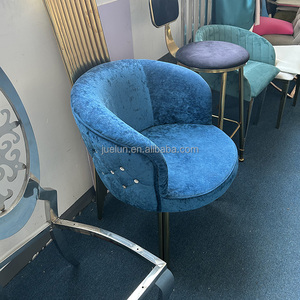 Hogar Hotel sala de estar PU cuero tela terciopelo moderno lujo oro Acero inoxidable <span class=keywords><strong>Cesca</strong></span> sillas estilista <span class=keywords><strong>silla</strong></span> reposabrazos bañera <span class=keywords><strong>silla</strong></span> - Product Image 6