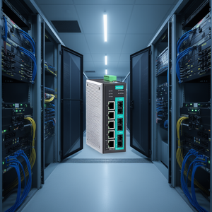 สวิตช์อุตสาหกรรม Moxa EDS-408A-3M-SC-T แบบจัดการได้ 8 พอร์ต ติดตั้งบนราง DIN สำหรับใช้งานในองค์กร - Product Image 3