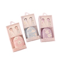KIKI-401 headset kabel Handfree termurah headphone kabel grosir olahraga Gaming earphone kawat Macaron 3.5 MM dengan mikrofon