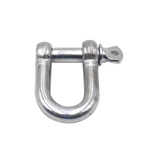 Grillete en D de acero universal de alta resistencia con ojo de elevación para eslingas - Product Image 1