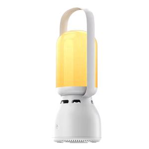 Lumière chaude douce Son clair pour le camping Night Party Outil audio sans fil axé sur le confort Lumière de camping Haut-parleur Bluetooth - Product Image 4