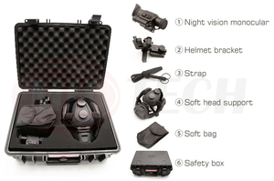 Tubo Intensificador Óptico NVG Pvs 14 Gen2, Dispositivo Monocular de Visión Nocturna MH-NVM, Tubo Intensificador Óptico NVG Pvs 14 Gen2 Nig - Product Image 4